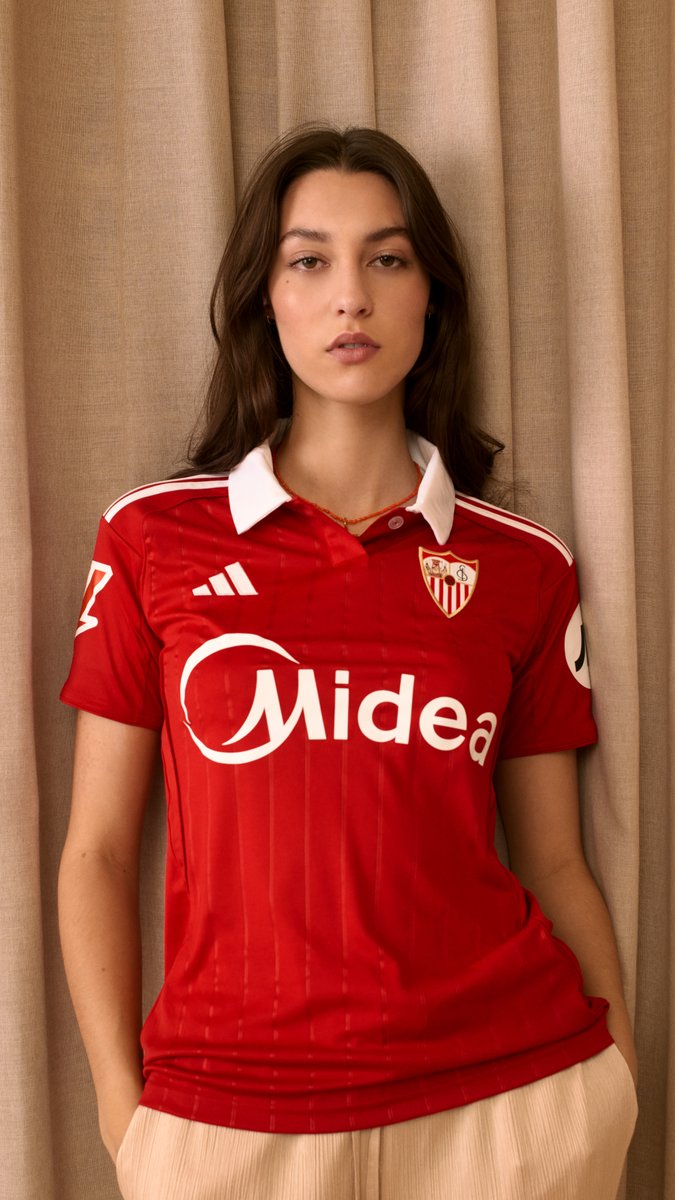 Con estilo, a todas partes Sevilla FC away kit 25/26 #LateOrgullosaSevilla