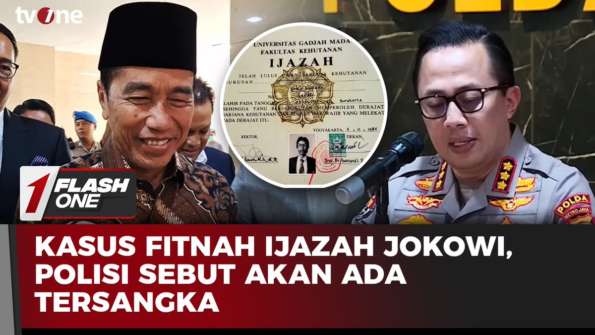 Kasus Fitnah Ijazah Jokowi, Polisi Sebut akan Ada Tersangka