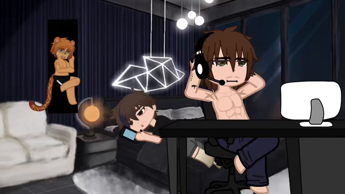 Me gassing out Keith. I think this video is the longest out of all of my videos. (And the hottest). Fern is a poster on the wall! TW: C0сk sucking at the end. #eproctophilia #malefarting #boyfart #gachanswf #fart