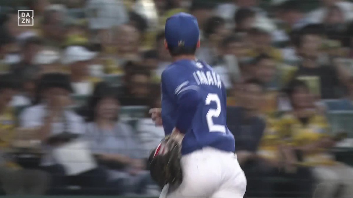 今日も華麗に舞う 田中幹也が軽やかに ライナーでキャッチしダブルプレー奪取 #タナ神キヤ ⚾プロ野球 (2025/7/16) 🆚阪神×中日 📱Live on DAZN #オレをみろ #dragons