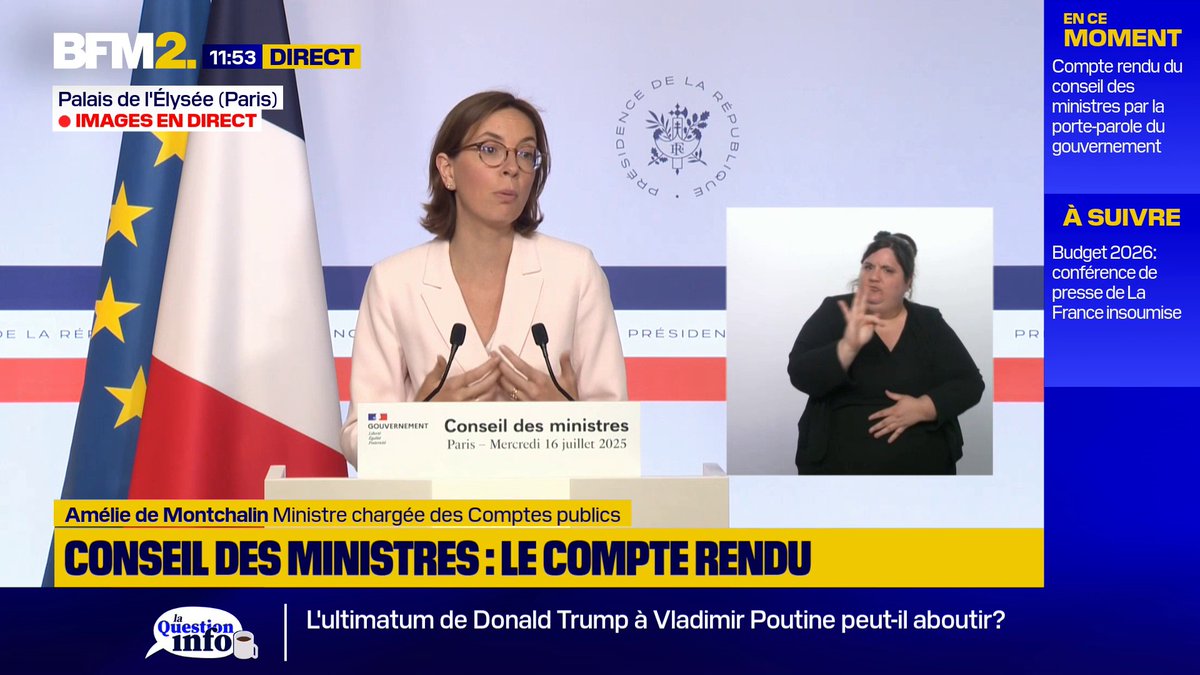 Budget 2026: "C'est bien un effort équitable", assure Amélie de Montchalin, ministre chargée des Comptes publics #BFM2
