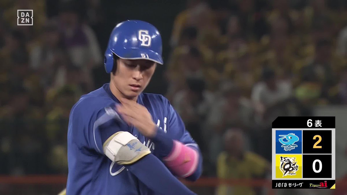 ついに均衡を破った スタメン復帰に応えた上林誠知 最初のチャンスで仕留めた ⚾プロ野球 (2025/7/16) 🆚阪神×中日 📱Live on DAZN #オレをみろ #dragons