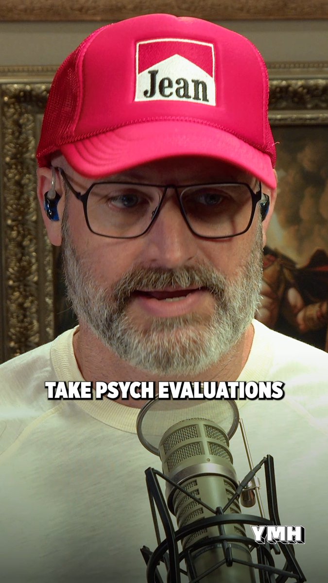 We finally figured out who's the most mentally ill.... Our jeans are up high and tight today, new episode of #YMH is here! 👖