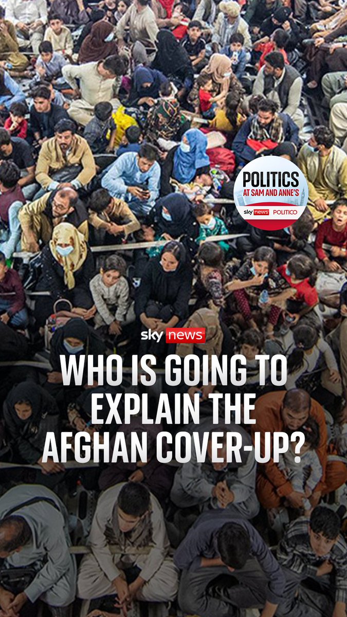 Now details of the enormous accidental data breach by a British soldier that put thousands of Afghans' lives at risk can be discussed publicly - Sam Coates Sky and anne mcelvoy try to address some of the biggest questions. Listen here 👇