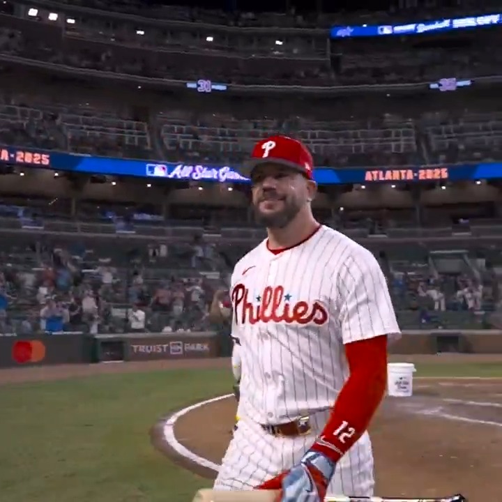 3 swings. 3 Schwarbombs. Kyle Schwarber x #RingTheBell