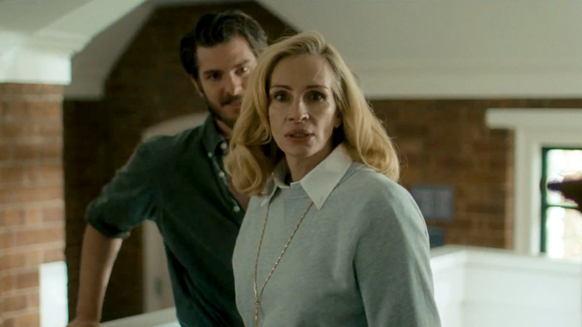 Julia Roberts, Ayo Edebiri, and Andrew Garfield star in the first trailer for #AfterTheHunt. Luca Guadagnino's new film is in theaters this October.
