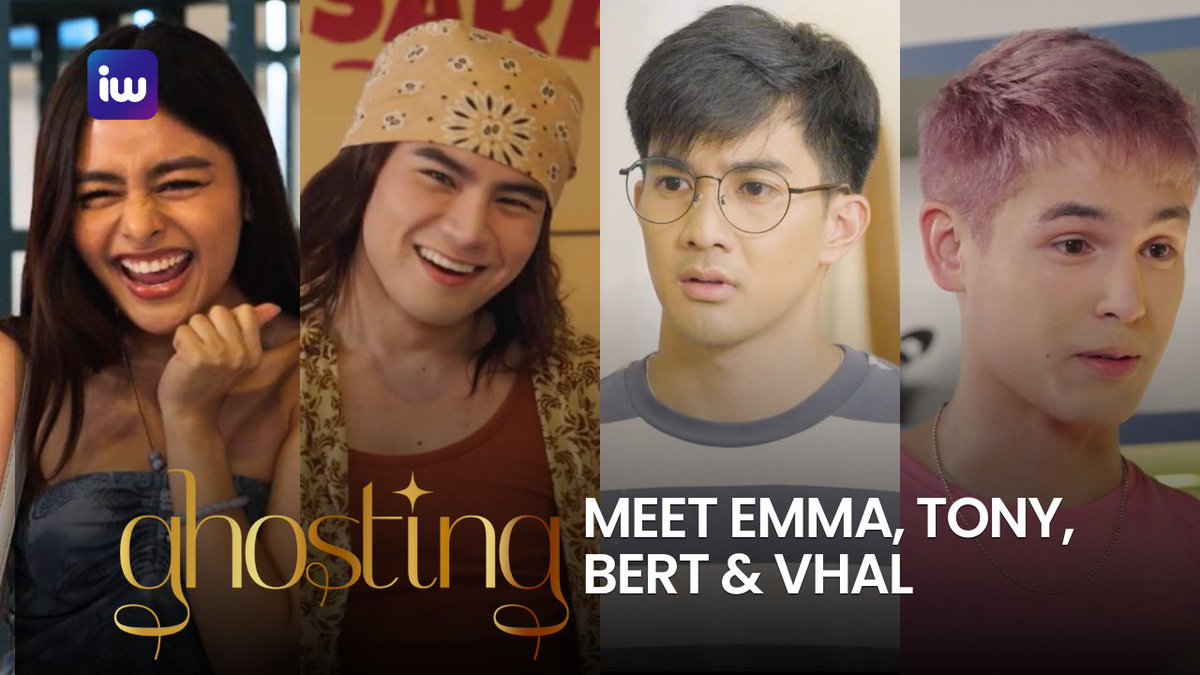 Meet the Besties, the Apo & the Ghoster! Ready na ba kayong makasama sila? Abangan sina V kobie brown 𝖌𝖊𝖑𝖑𝖔 𝖒𝖆𝖗𝖖𝖚𝖊𝖟 🌹 & Zach Guerrero sa #Ghosting! Directed by Theodore Capistrano Boborol . Streaming worldwide this JULY 19 on iWant! Subscribe now. Star Magic
