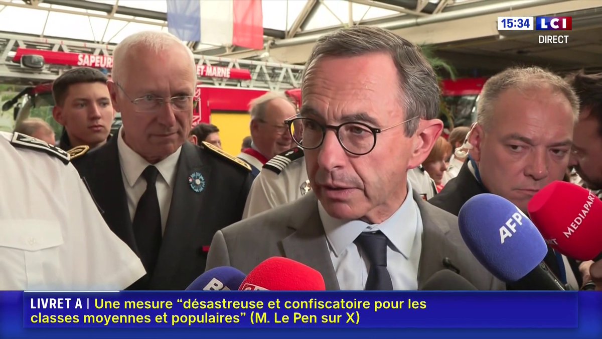 🔴 Budget 🗣️ "Il ne fait absolument aucun doute que la France est menacée" : Bruno Retailleau