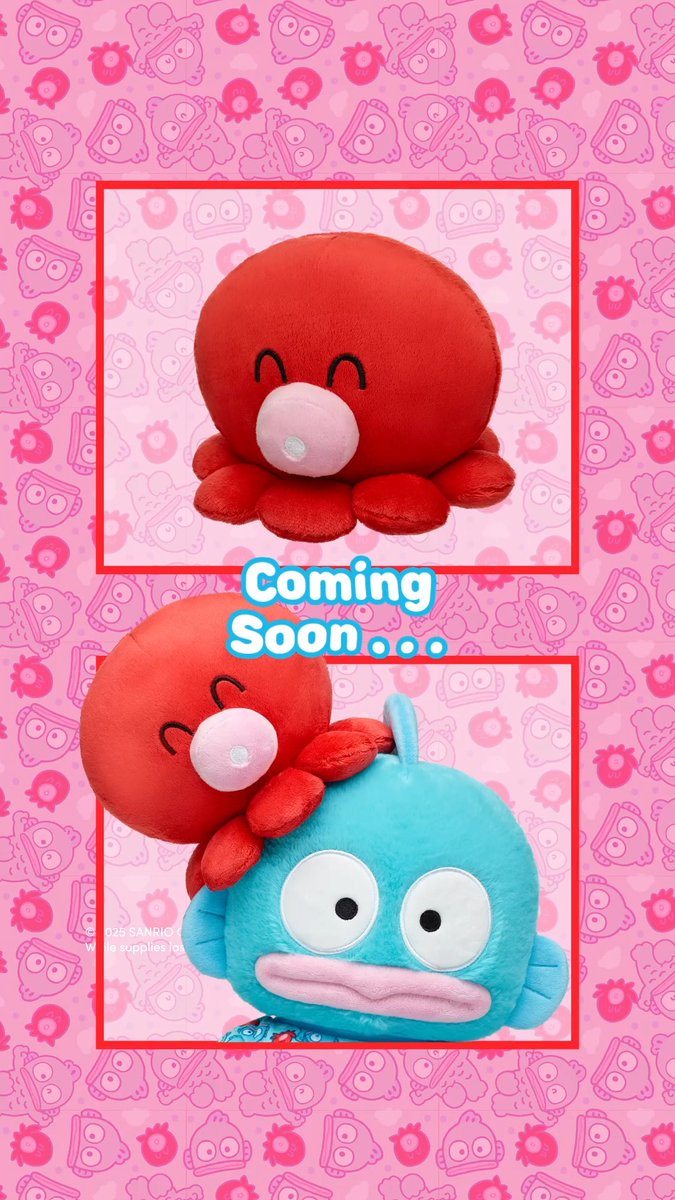 Hangyodon and his pal Sayuri have made their debut at the Build-A-Bear x @HelloKitty and Friends Workshop in LA! Keep an eye out for this duo online later this month. #TheStuffYouLove #HelloKittyandFriends