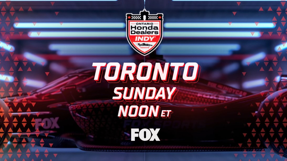The Streets of Toronto. Sunday at Noon ET on FOX!