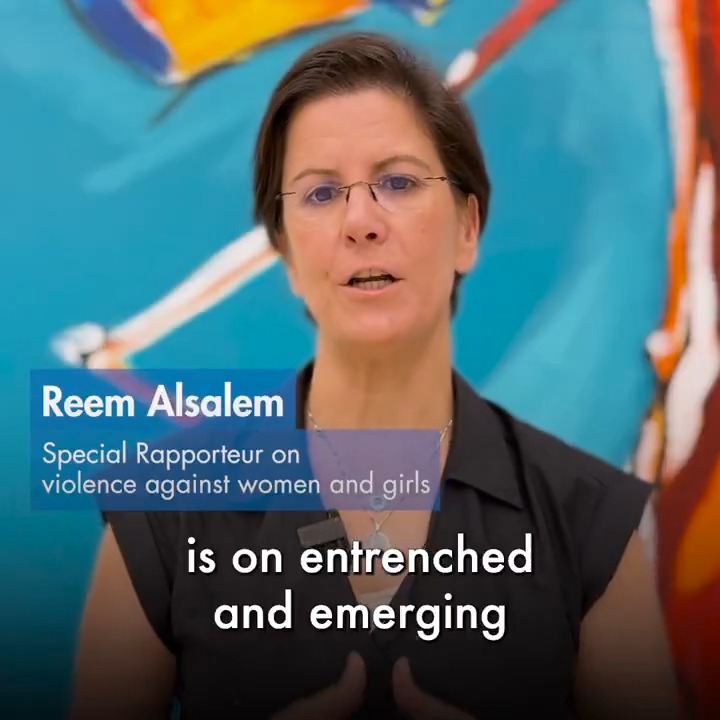 In her report to #HRC59, UN expert Reem Alsalem UNSR Violence Against Women and Girls calls for reaffirming importance of sex in description of violence against women & girls.