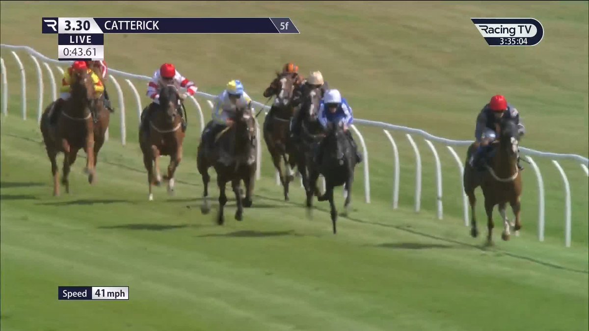 Too hot to handle 🔥 Miss Yechance makes light of a penalty to make all the running under Callum Rodriguez. The rapid daughter of Cotai Glory is now 2-3 for Jack Morland Racing 🌬️