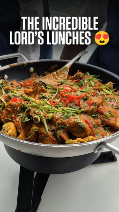 Lunches at the Lord's Cricket Ground definitely live up to their reputation 😍