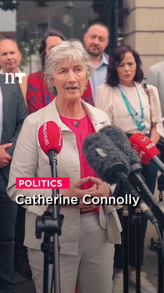'I would never describe myself as a continuity candidate' Catherine Connolly has confirmed she has the backing of over 20 TDs and senators, and has launched her her bid for the presidency. She denied that she would be a continuity candidate to President Michael D Higgins.