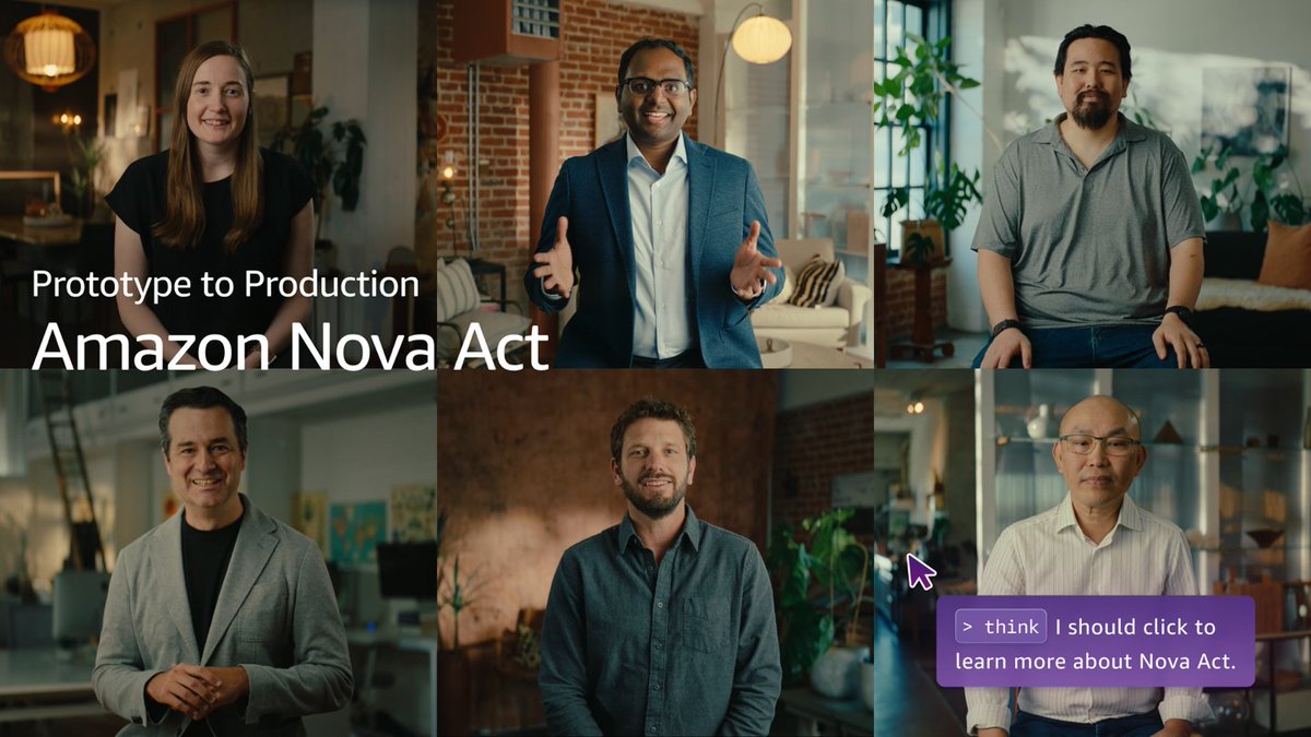 Nova Act is now⚡️ enterprise ready ⚡️ and we've added new capabilities to our preview to help you take your prototype to production—with 90%+ reliability across our early enterprise customer use cases!