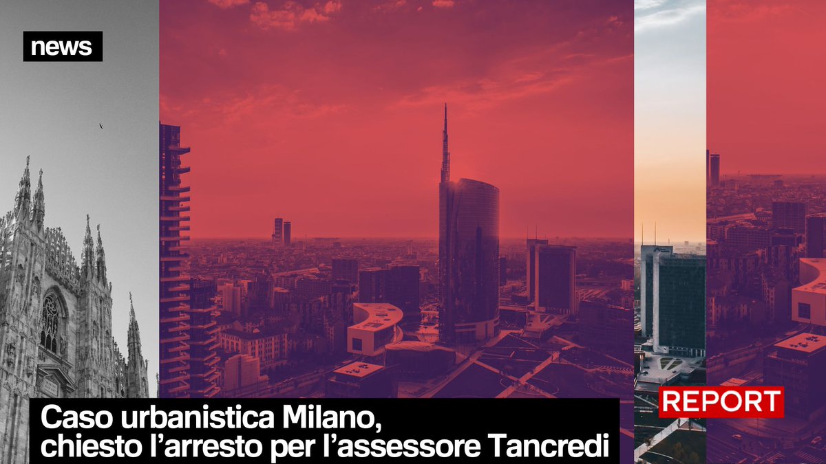 La Procura di Milano ha chiesto l'arresto di sei persone in un filone dell'inchiesta sulla gestione dell'urbanistica, tra questi anche Giancarlo Tancredi, assessore alla Rigenerazione urbana. Report lo aveva intervistato riguardo il Villaggio Olimpico 👇