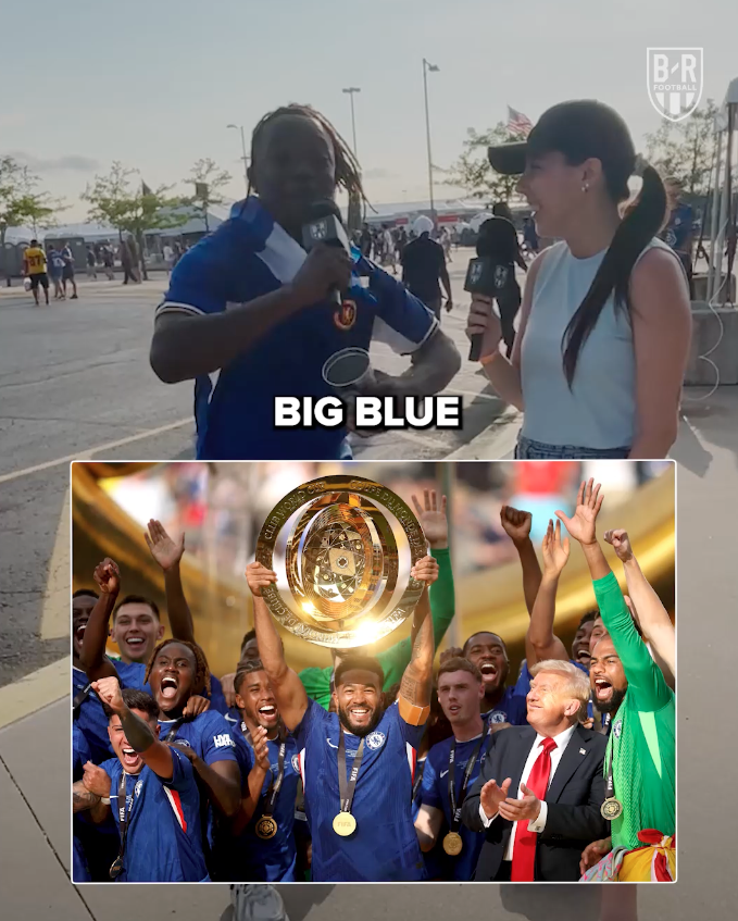 Chelsea fans have bragging rights as world champs for the next four years 🌟