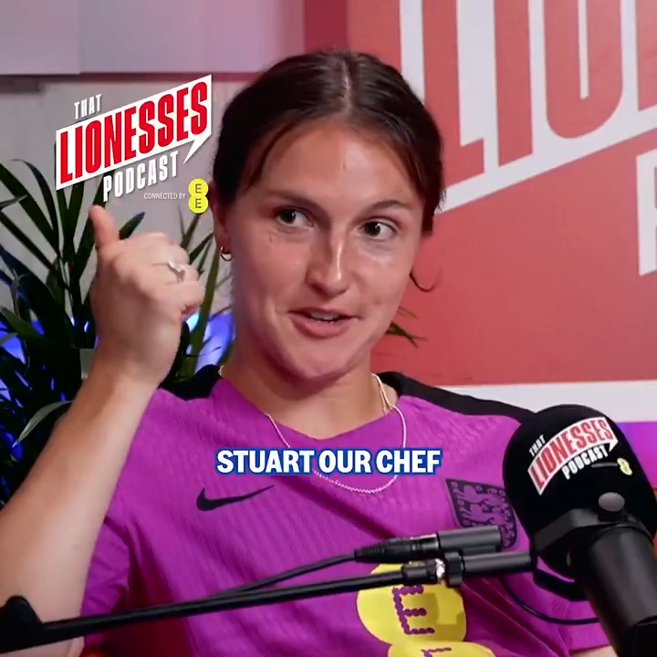 What surprise item has Lotte brought to basecamp? 🥪 Find out in Episode 17 of #ThatLionessesPodcast connected by EE, live now on YouTube!