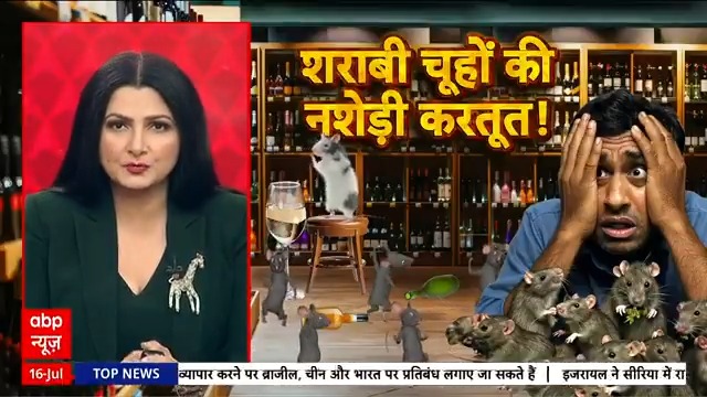 #WATCH | शराबी चूहों की नशेड़ी करतूत ! देखिए 'जनहित' चित्रा त्रिपाठी (Chitra Tripathi) के साथ | #ChitraTripathiOnABP #Dhanbad #Jharkhand #Liquor