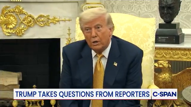 Trump: "Highly unlikely" that I fire Jerome Powell—"unless he has to leave for fraud. It's possible that there's fraud involved with the $2.5 billion-2.7 billion renovation" of the Federal Reserve HQ.