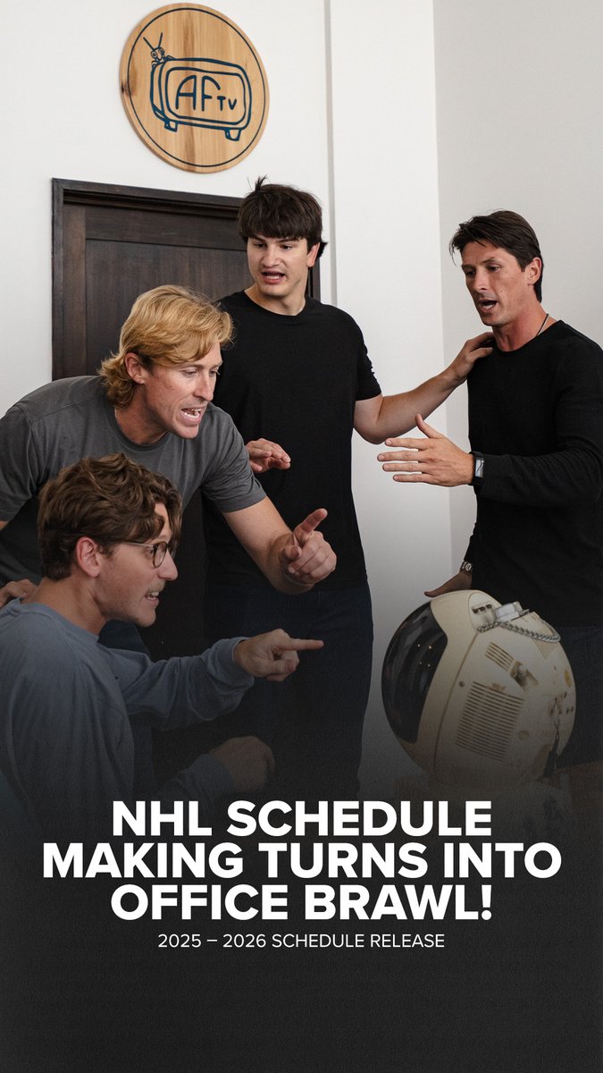 The 2025-26 Schedule: brought to you by Empty Netters, AlmostFriday.TV, and ... ROI? Coming soon ⏳