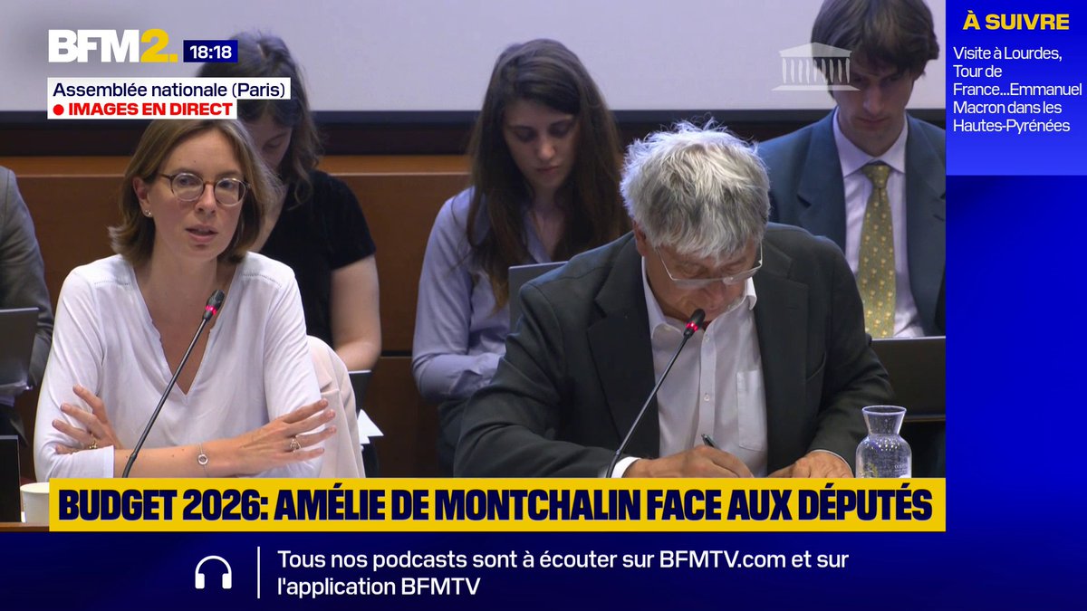 "Ce qui va se passer (...) c'est que les deux jours fériés où ils vont devoir travailler, leur salaire ne changera pas" Échange tendu sur la suppression de deux jours fériés et l'impact sur le salaire entre Amélie de Montchalin et Éric Coquerel #BFM2