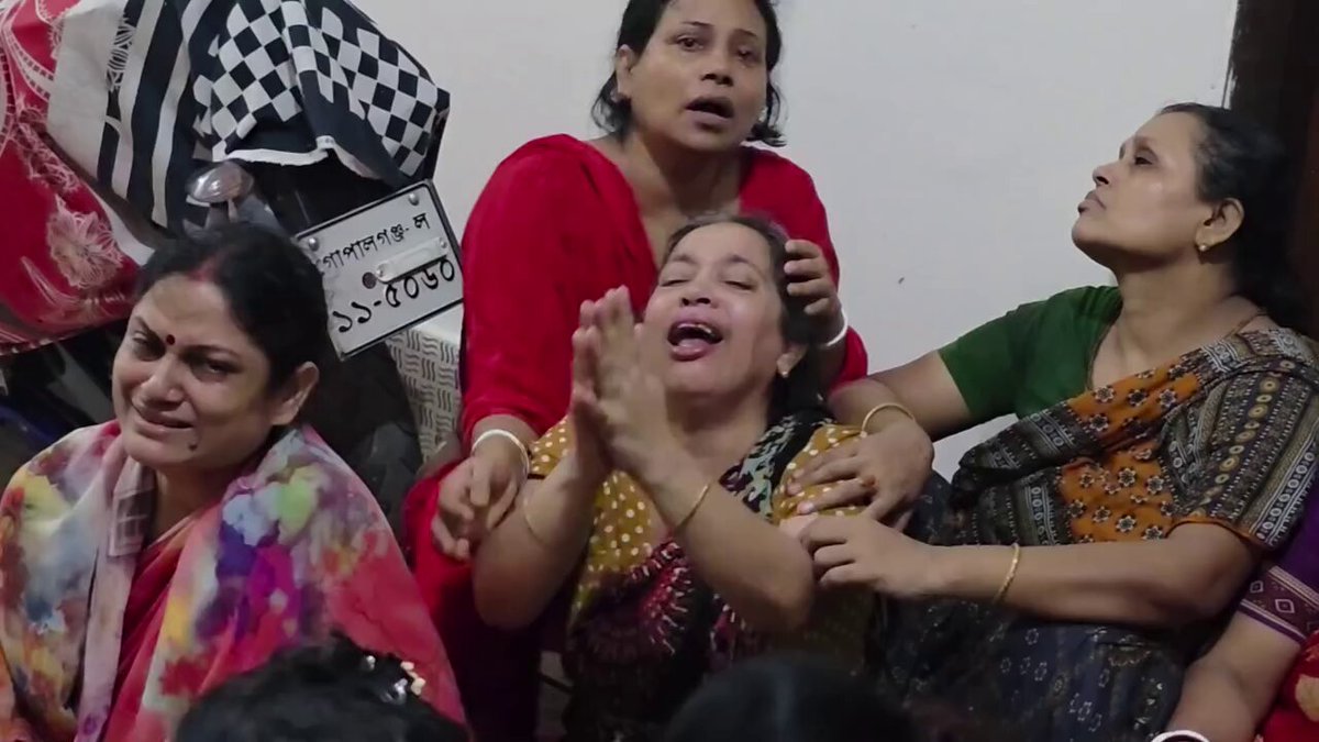 A Hindu family in #Bangladesh mourns today after their son was killed by army gunfire. His father fought in the 1971 Liberation War against Pakistan and was killed by Pakistani soldiers. Now the son dies at the hands of the Bangladesh army. Will the UN ensure justice for this killing? #Bangladesh #HumanRights UN Peacekeeping UN Human Rights Council Amnesty International South Asia, Regional Office