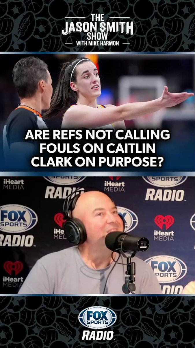 "I wonder if officials aren't calling fouls on Caitlin Clark where she gets hit on purpose because of the potential backlash and optics of her getting superstar foul calls..." 🎙️Jason Smith
