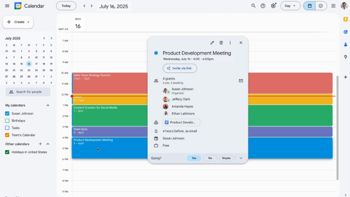 Seamless integration between every app makes communicating with your team effortless. That’s the beauty of Google Workspace. Have you tried the better way to work? →
