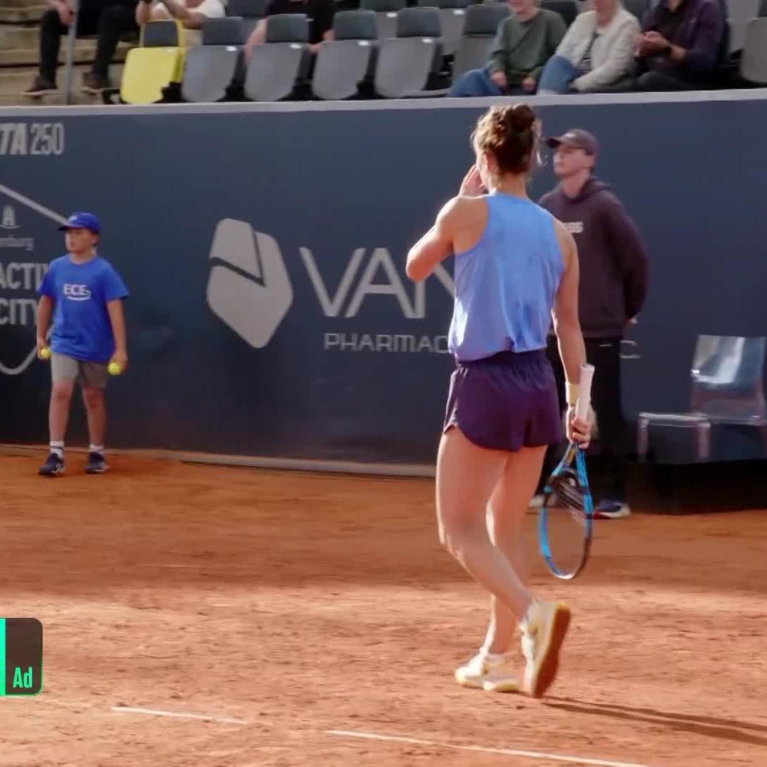 mic drop shots from Lois Boisson 😎 #HamburgLadiesOpen
