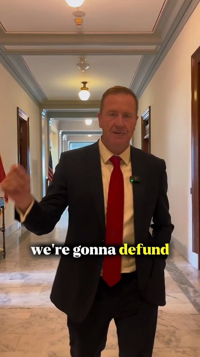 🚨I’m headed to the Senate floor to begin Vote-a-Rama on President Trump’s rescissions package. Today is the day American taxpayers stop paying for left-wing propaganda.