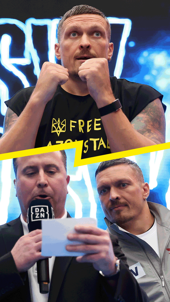 Oleksandr Usyk put on a show for a boisterous London crowd 🕺🔥 #UsykDubois2