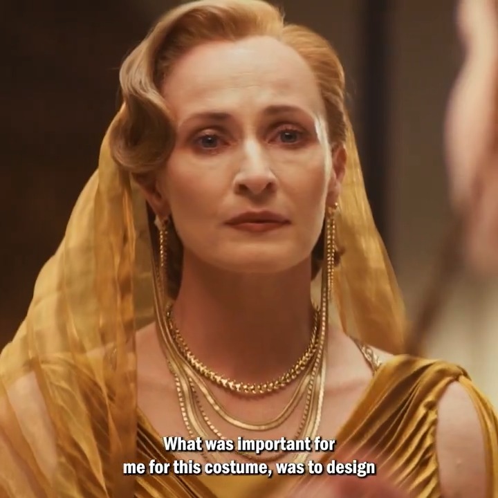 Costume designer Michael Wilkinson talks about dressing Mon Mothma for her iconic dance scene. For more Chandrilian fashion watch #Andor streaming on Disney+.