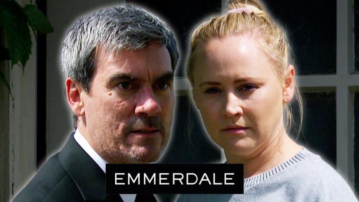 "I'm coming to the funeral." #Emmerdale