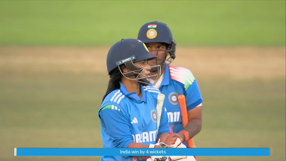 India win by four wickets over England in first Women's one-day international 🏏