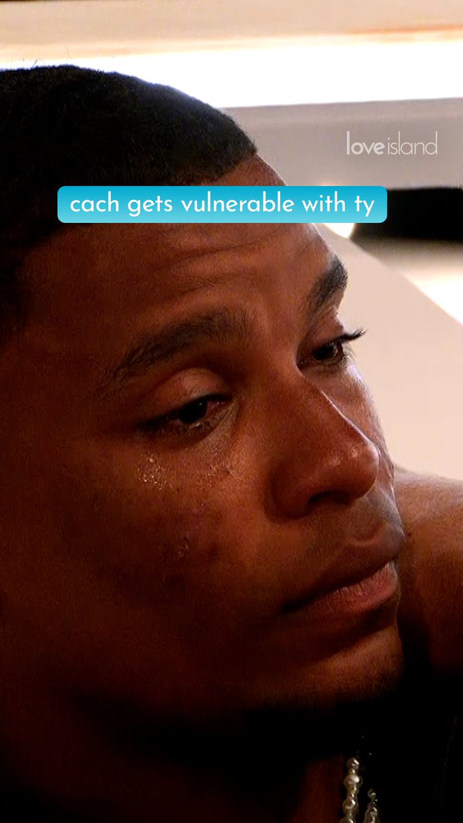 “It doesn’t make you any less of a man at all” Cach and Ty’s friendship is everything ❤️🔥 #LoveIsland
