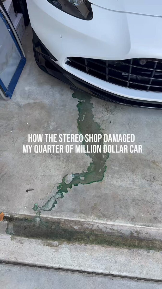 $250K car damaged at the stereo shop?! 🤯 Waited 5 weeks, paid $15K, and now I gotta fix THEIR mess?! 🚫 After they had my car for over 5 weeks, I finally picked it up, only to notice the windshield washer fluid light was on. I bought a gallon of fluid, but by the next morning, it had all leaked out. On top of that, my rear speakers weren’t working properly. I contacted Robert and told him about the issues, letting him know I’d be bringing the car back so he could see for himself. He claimed the technician was nowhere near the tank and basically said they had nothing to do with it. Brushing off a minor issue like that after I spent $15,000 is crazy and shows poor customer service. I patiently waited over 5 weeks for the job to be completed, only to find out I now have to spend even more money on repairs. Integrity goes a long way, especially in business. I would never spend my money with or recommend Al & Ed’s in Ontario to anyone. 😤 #CarModsGoneWrong #LuxuryCarDrama #BadBusiness #CarTikTok #GrindFaceTV