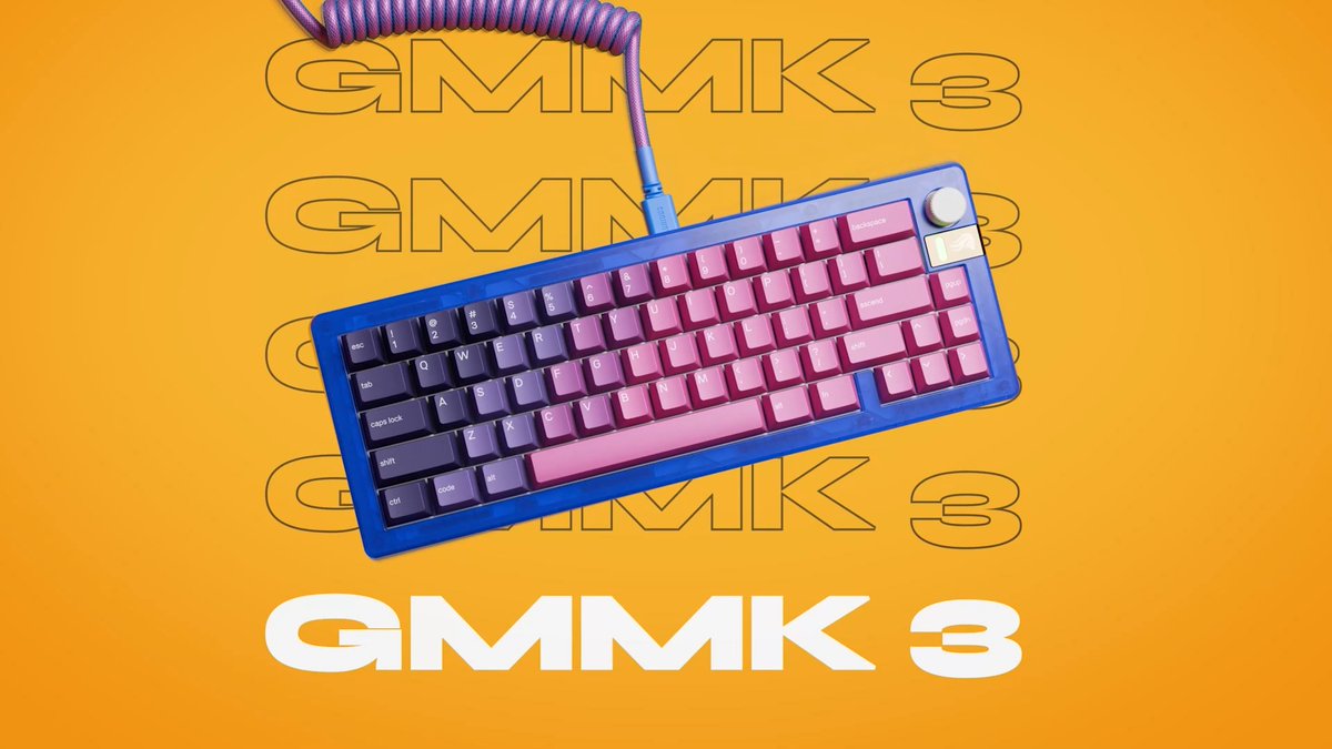 GIVEAWAY: What’s your most controversial keyboard or PC gaming take? 👀 🧠 Clicky > linear? TKLs overrated? Let’s hear it. 💬 Reply with your take + follow 🔁 RT for bonus entry 🎁 Win a GMMK 3 HE + the title Internet’s Worst Opinion™ Ends July 25!