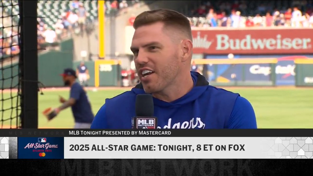 "It gives me chills." Hear from Freddie Freeman on his upcoming documentary MLB Network Presents "Driven: The Freddie Freeman Story," airing live on MLB Network on July 17 🎥