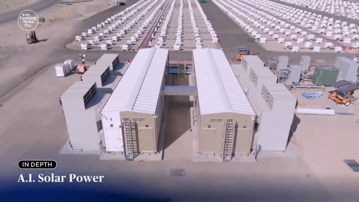 In the Nevada desert, old electric vehicle batteries are being repurposed to power AI data centers using solar energy instead of gas. It's a cleaner, scalable solution for an industry racing to keep up with rising demand.