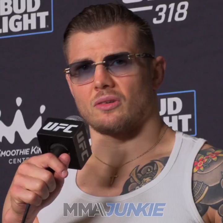Marvin Vettori says it's all or nothing to keep relevant at #UFC318. "It's very important this fight, because if it doesn't happen, it takes a weird turn."