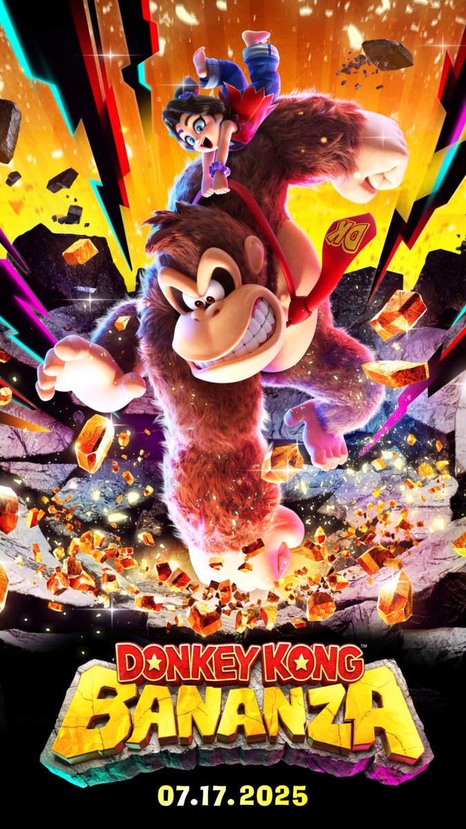 さえぎるすべてをブチ壊せ! Nintendo Switch 2 ソフト『ドンキーコング バナンザ』は本日発売です。