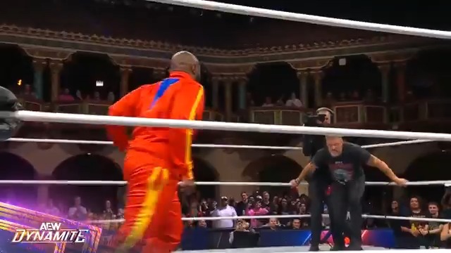 BIG STOKE JUST GOT SPEARED BY @RATEDRCOPE! Watch #AEWDynamite LIVE on TBS &amp; HBO Max