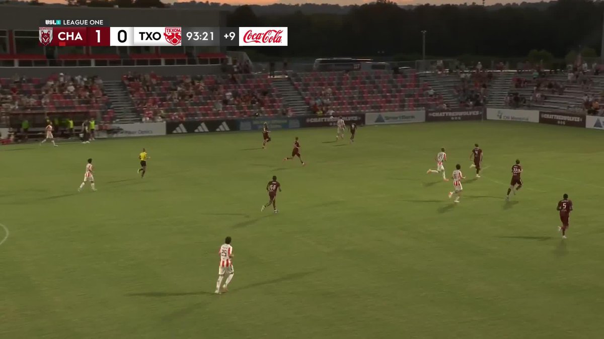 Jordan Chavez levels it in the 94th minute for Texoma FC 🤯