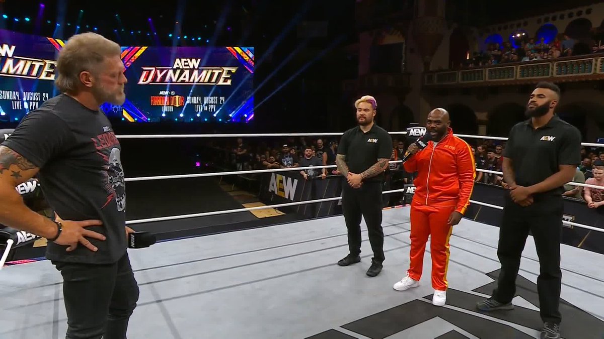 Big Stoke with the bombshell! If Adam Copeland lays a hand on FTR, he's FIRED! Watch #AEWDynamite LIVE on TBS & HBO Max