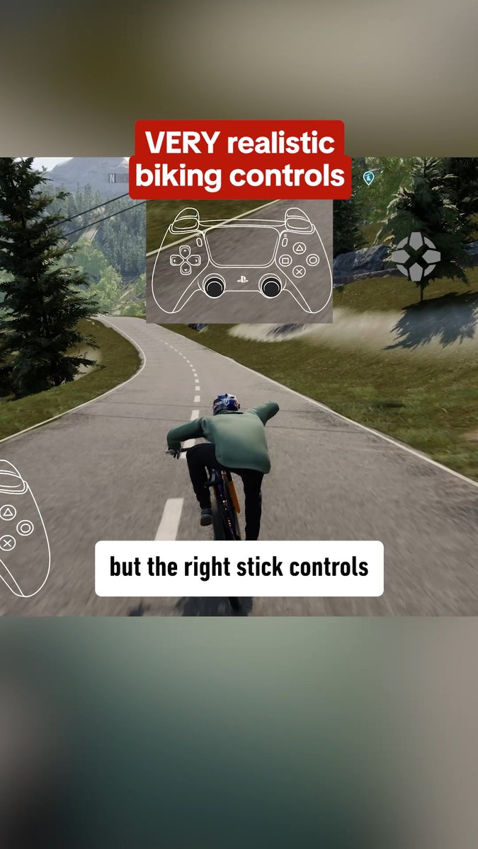 Mavrix really makes you FEEL like you're mountain biking (while holding a video game controller)