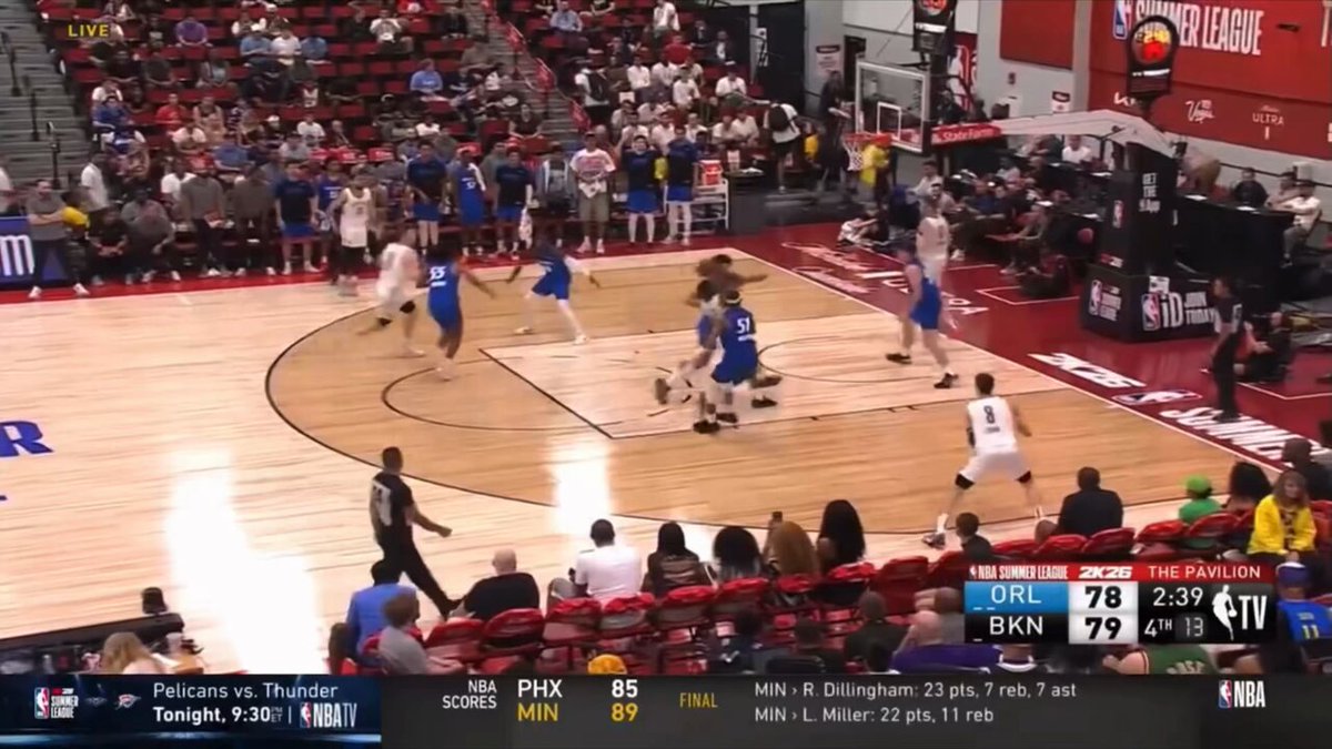 Egor Demin knocked down 3 3-pointers in the FINAL 2 minutes to win the game for the Brooklyn Nets.