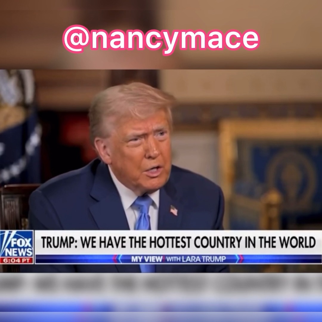 The left tried to destroy our country. With President Trump, we now have the hottest country in the world. 🔥🇺🇸