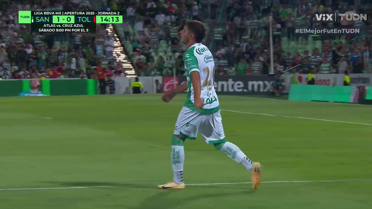 ¡¡AHORA SÍ CONTÓ!! ¡¡GOL DE SANTOS LAGUNA!! #LigaMX #ElMejorFutEnTUDN