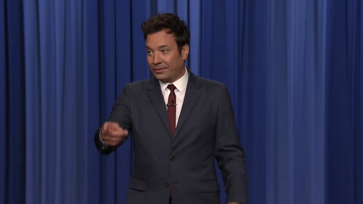 Trump’s severely swollen ankles look like someone put a pair of socks over two-liter bottles of Diet Coke. #FallonTonight